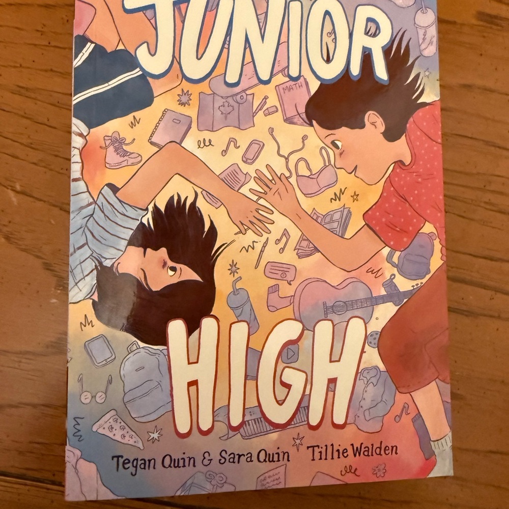 Autographed Tegan and Sara Junior High Book